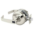 Bright Nickel Plated Clear Coated Cylindrical Lock C75169