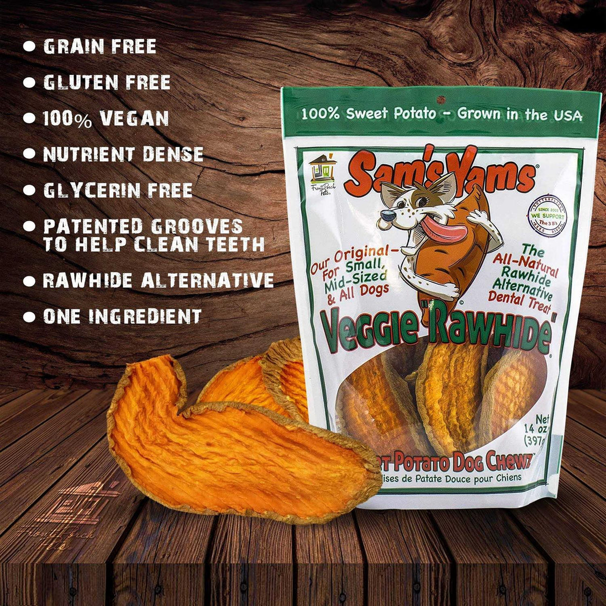 Sweet Potato Dog Treats F75117