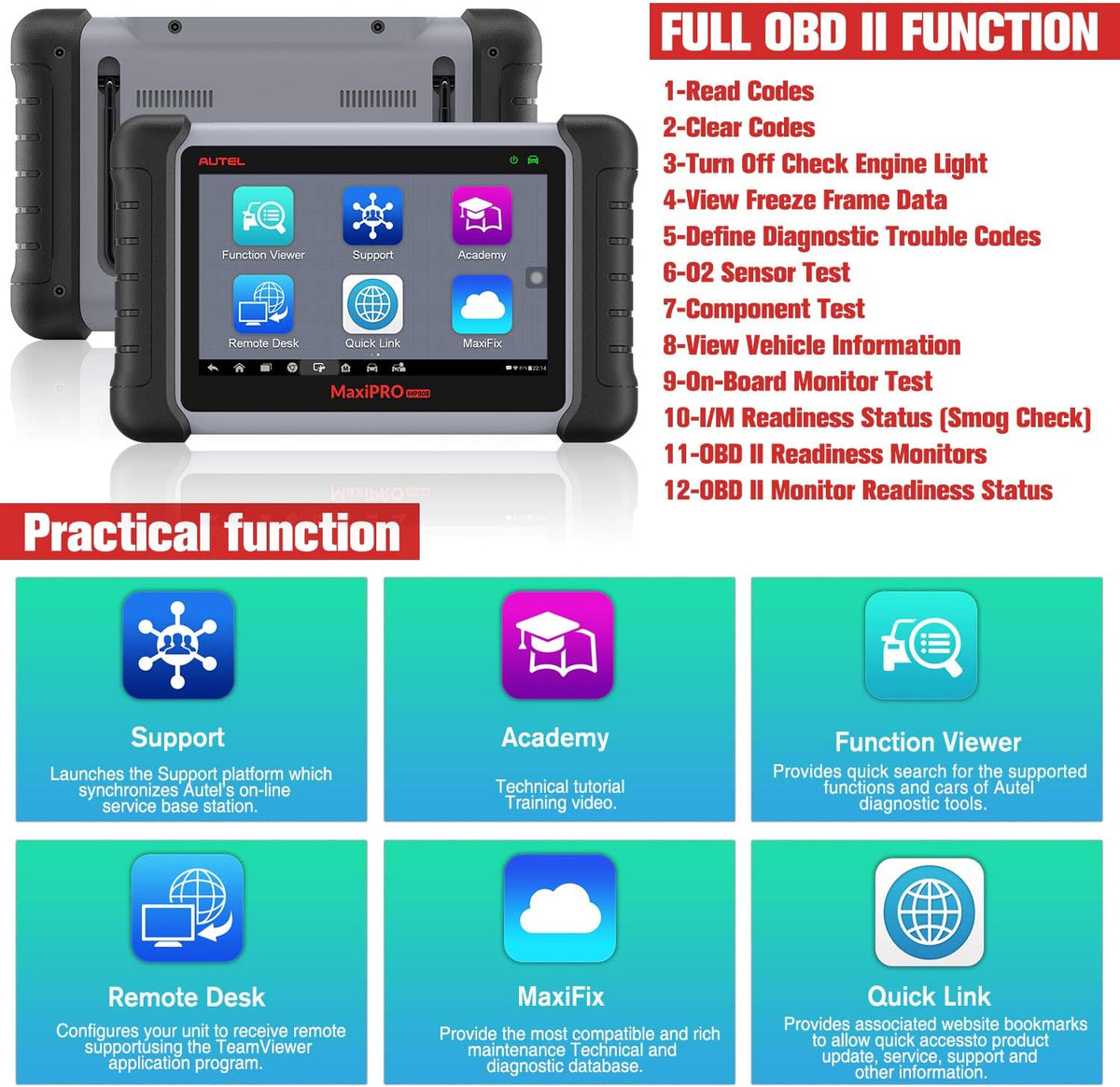 Diagnostic Scan Tool Q1498