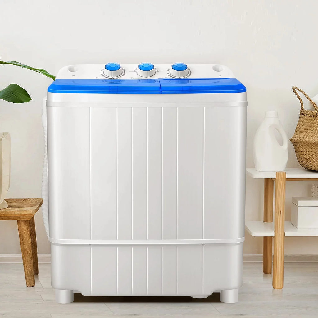 Portable 17.6lbs Twin Tub Washing Machine T37559