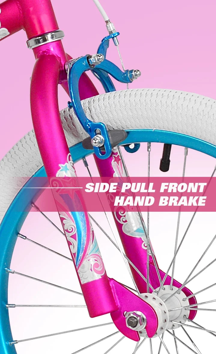 Pink and Blue Child Bike W885