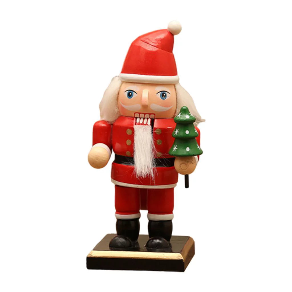 2-pack 16cm Wooden Nutcracker Christmas Décor F93784