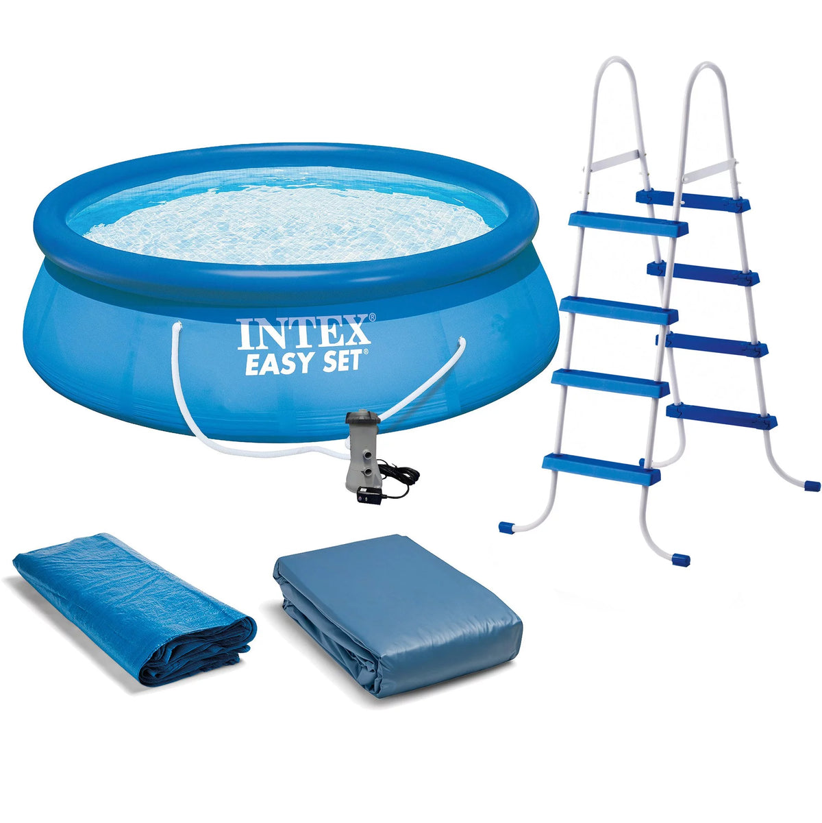 15' x 48' Round Inflatable Above-Ground Pool J936828