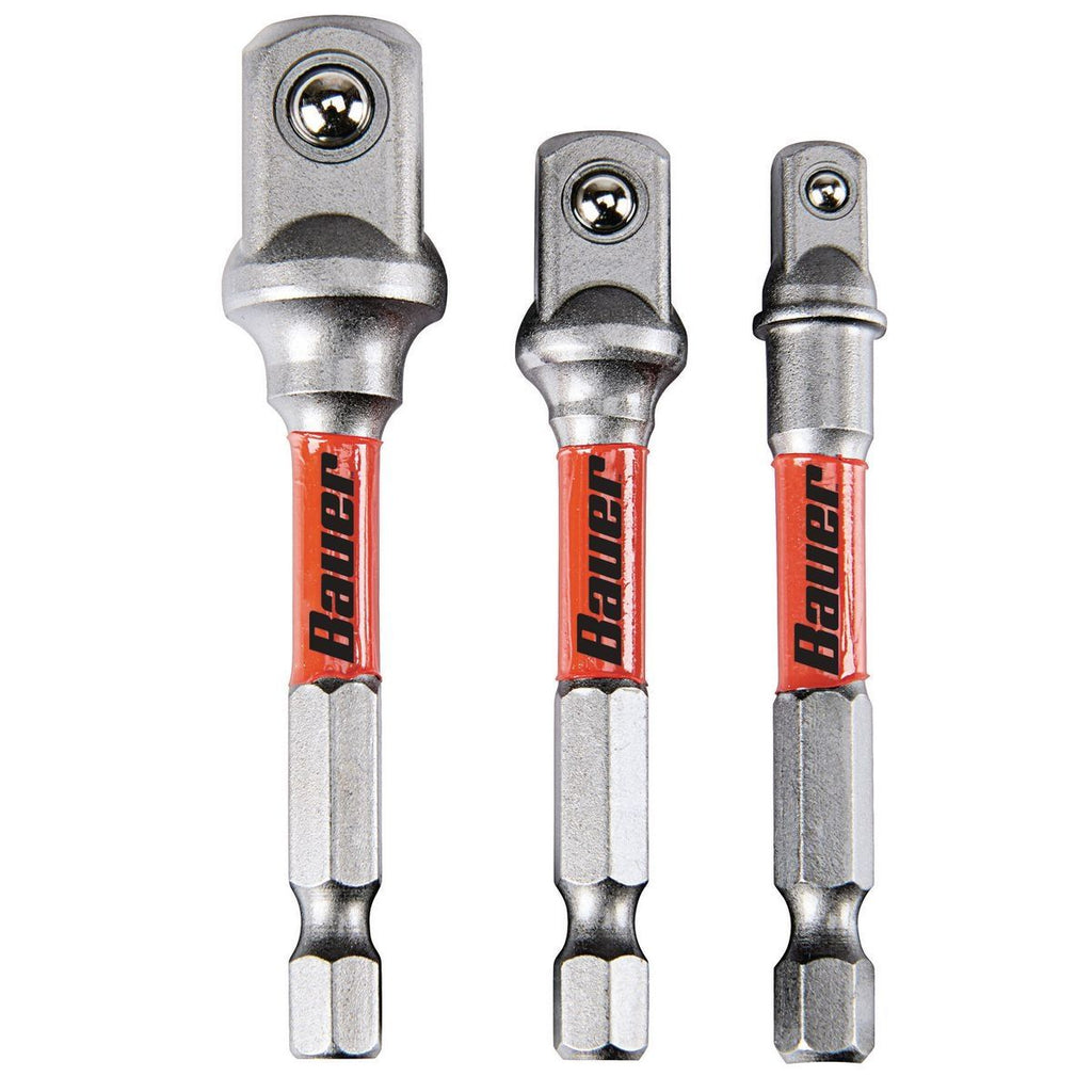 3-Piece Hex Shank Socket Driver Set A827