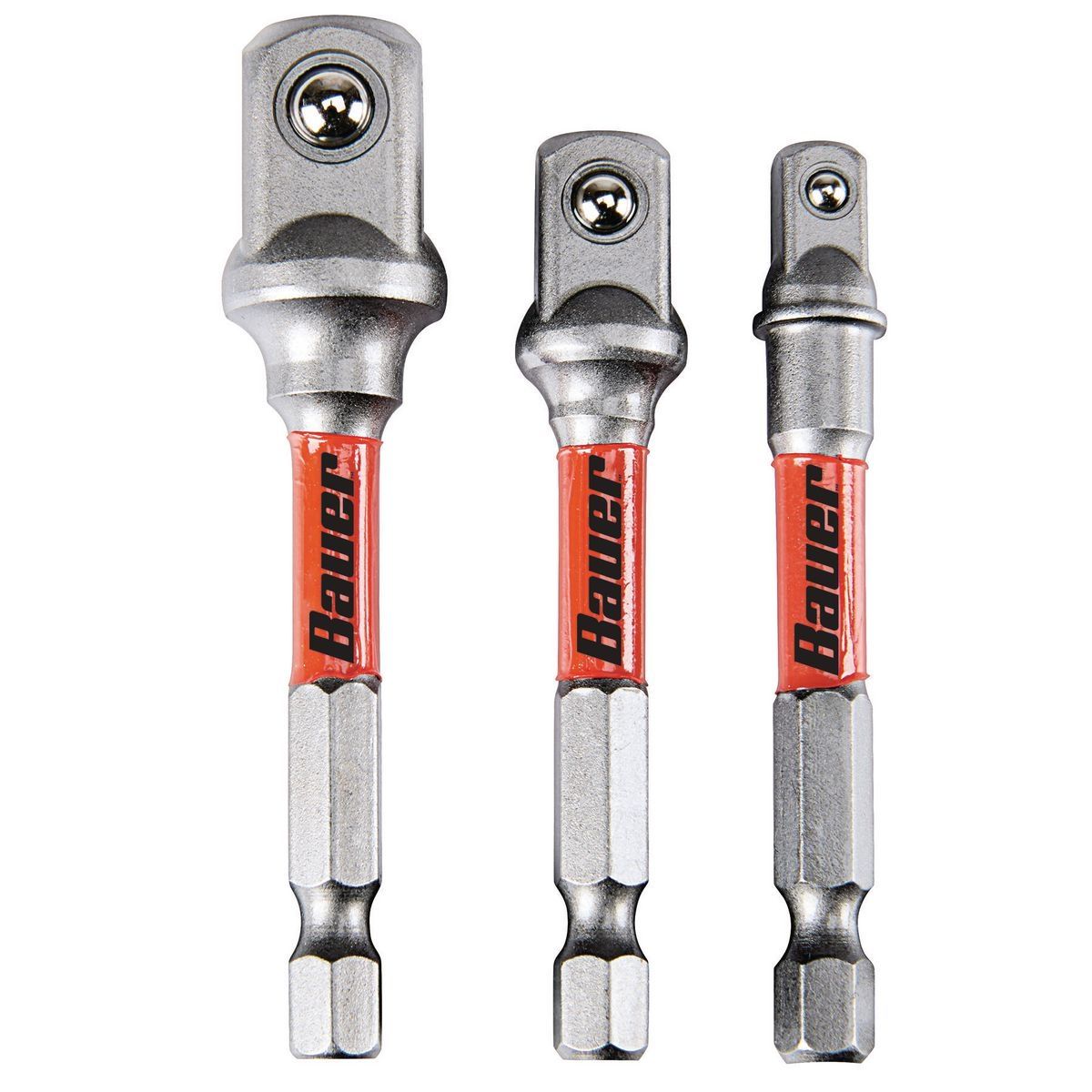 3-Piece Hex Shank Socket Driver Set A827
