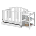 4-in-1 Convertible Crib and Changer with Drawer W110404