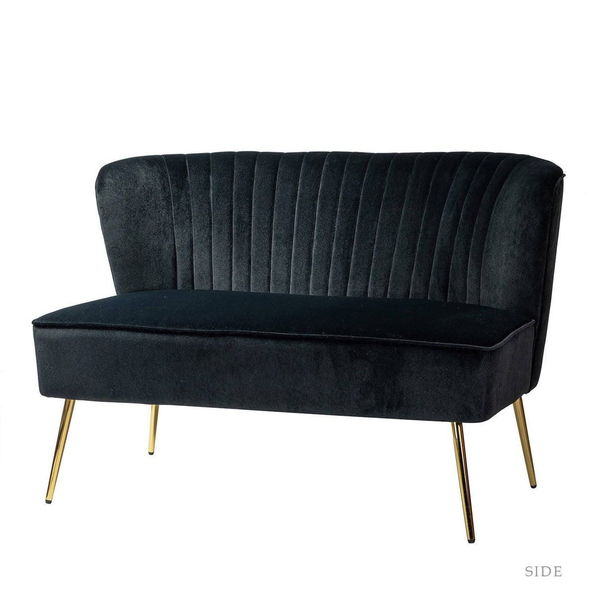 Grey Upholstered Loveseat E7505
