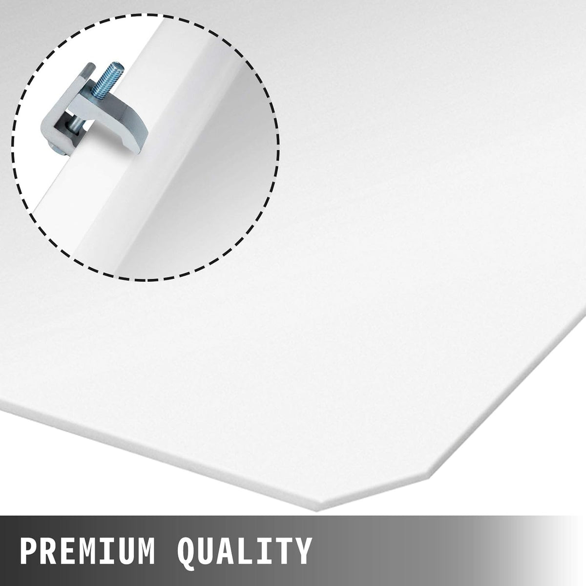 19 x 24 x 0.25 inches Tamper Plate Compactor Pad V851