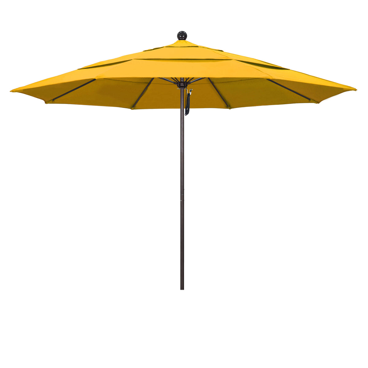 Yellow 11ft Bronze Market Umbrella V66743