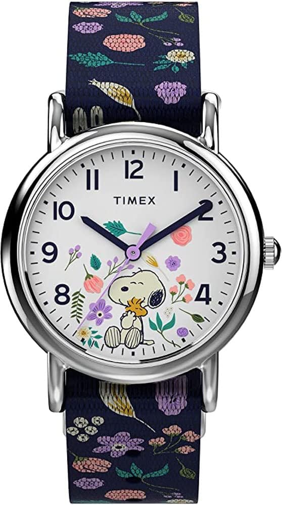 Women's Weekender 31mm Floral Band Analog Watch S877222