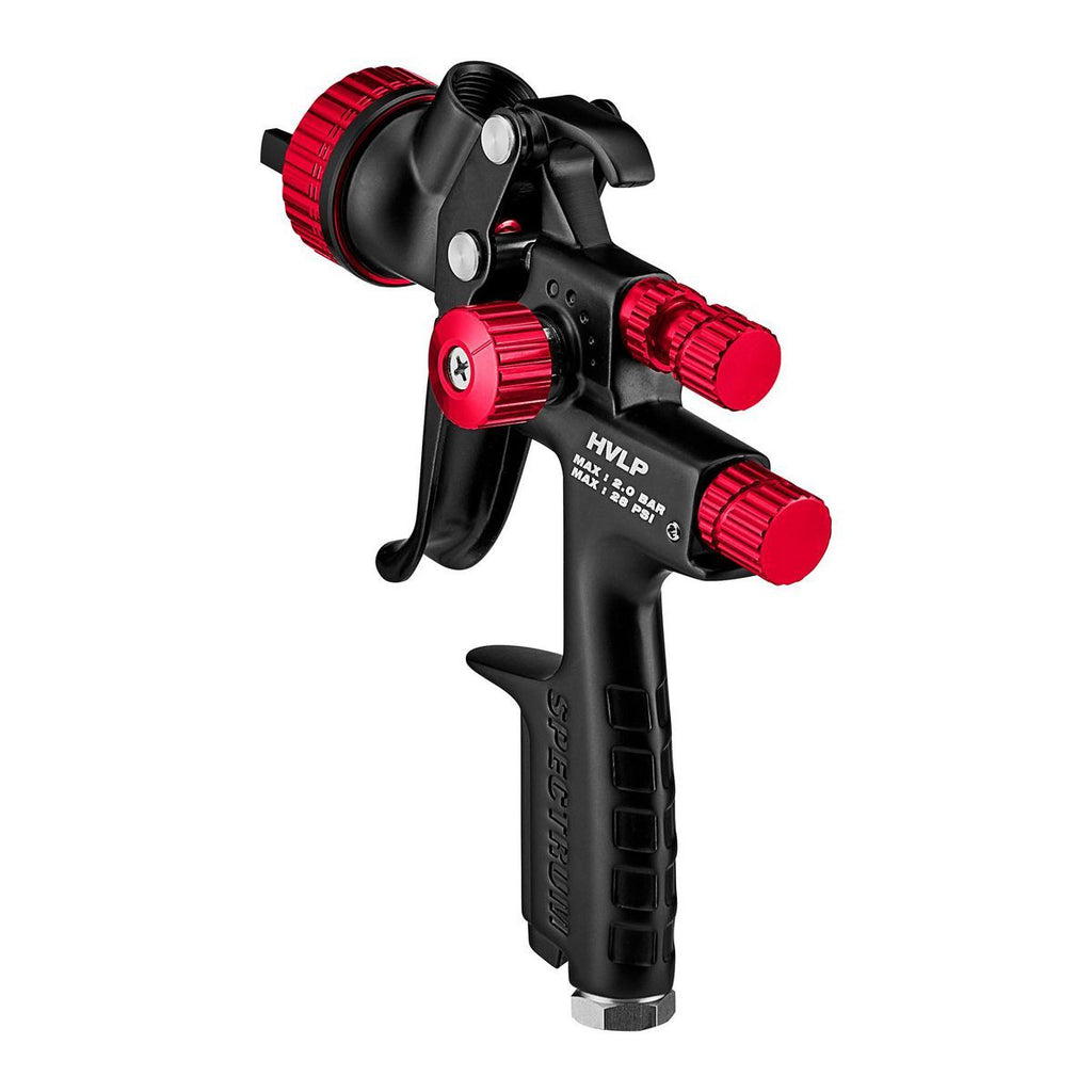 HVLP Gravity Feed Spray Gun with Side Fan Control C81580