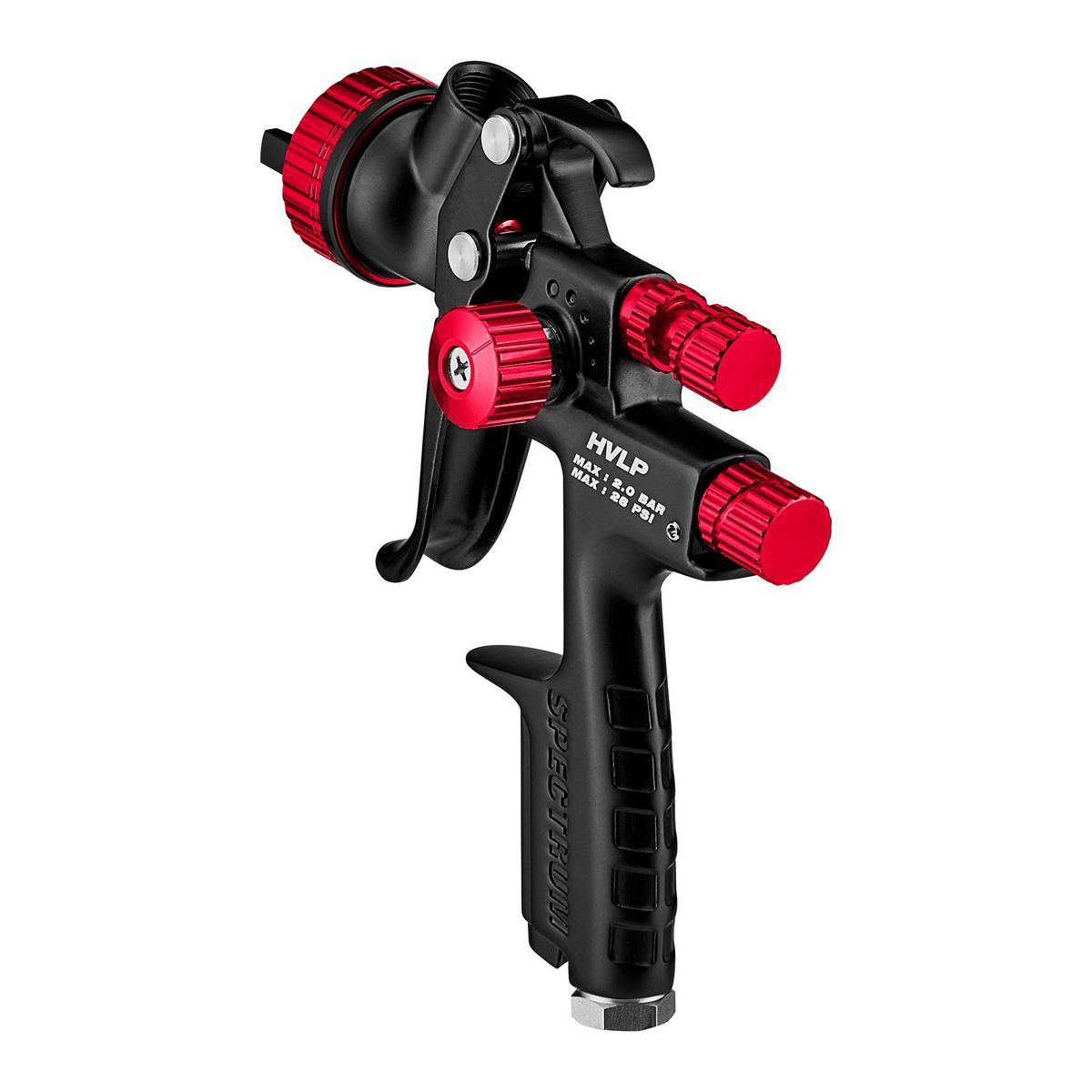 HVLP Gravity Feed Spray Gun with Side Fan Control C81580