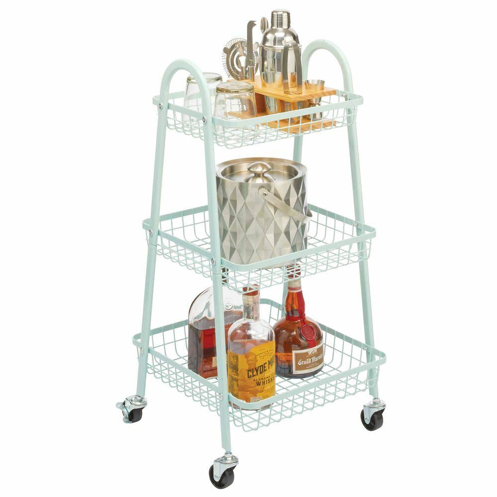 3 Tier Metal Storage Cart P45404