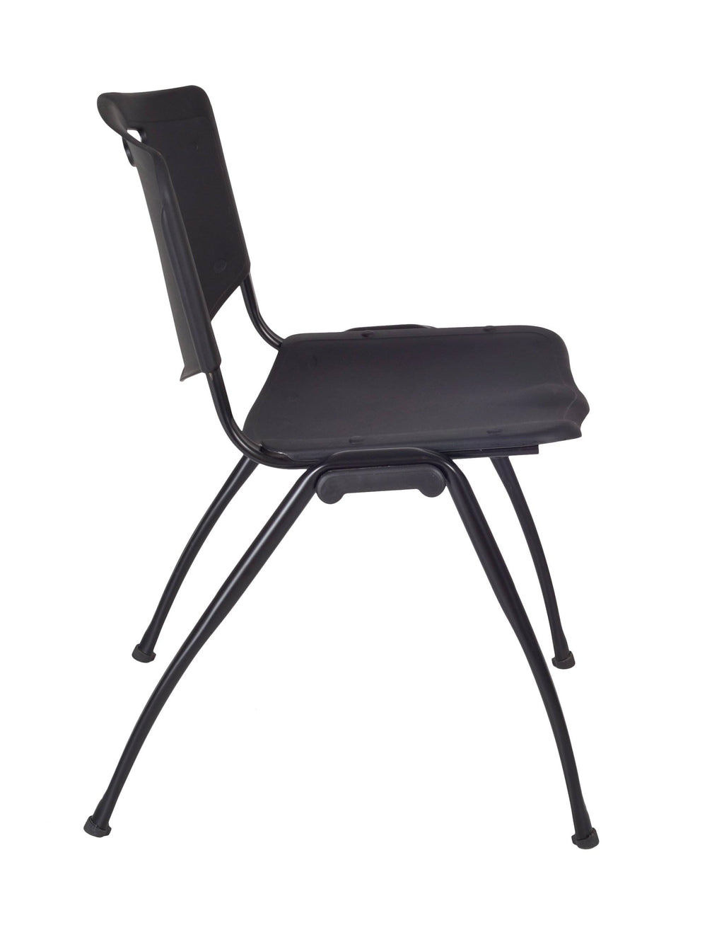 Round Breakroom Table & 4 Stack Chairs T515384