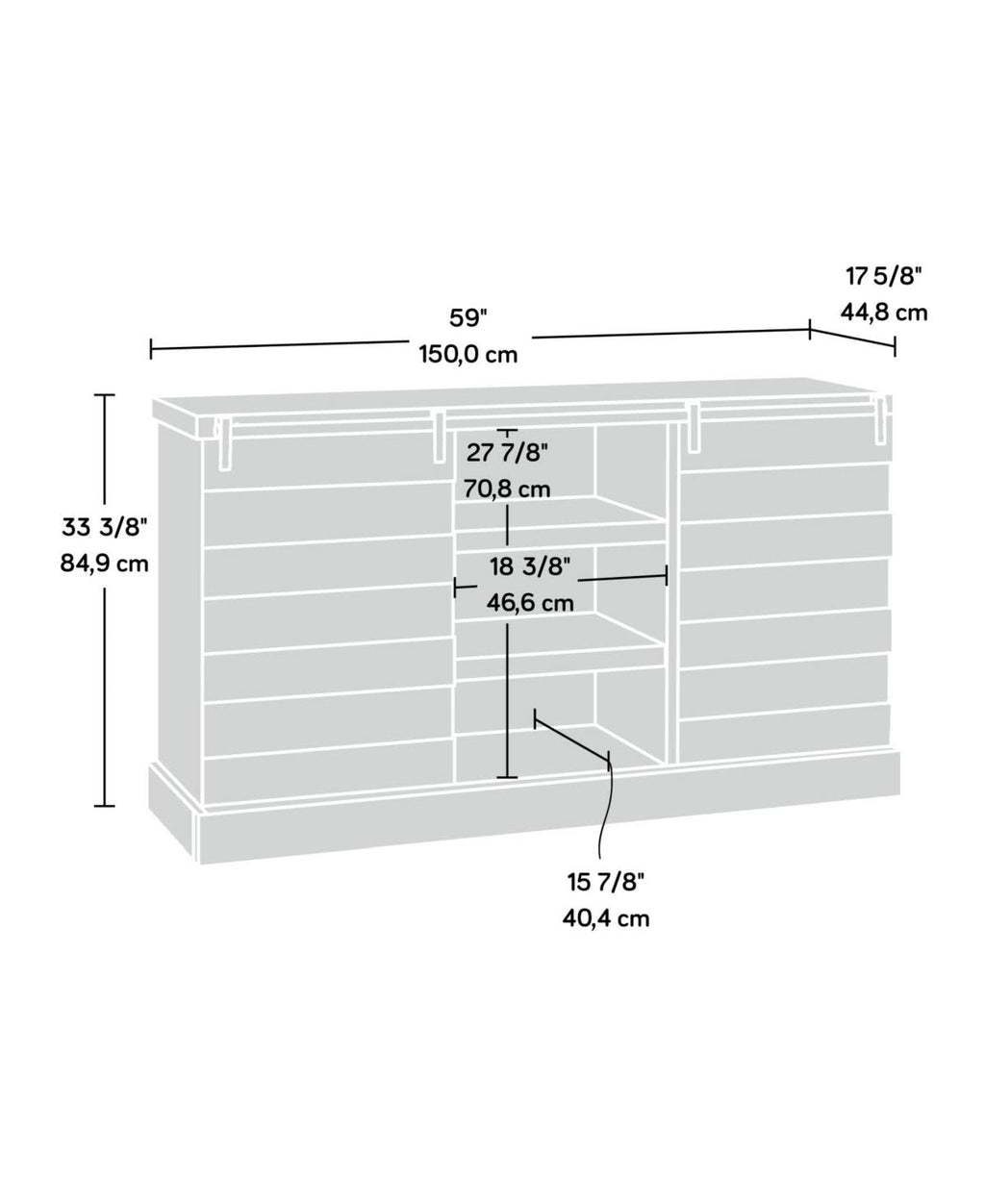 Sindoori Mango Credenza L763