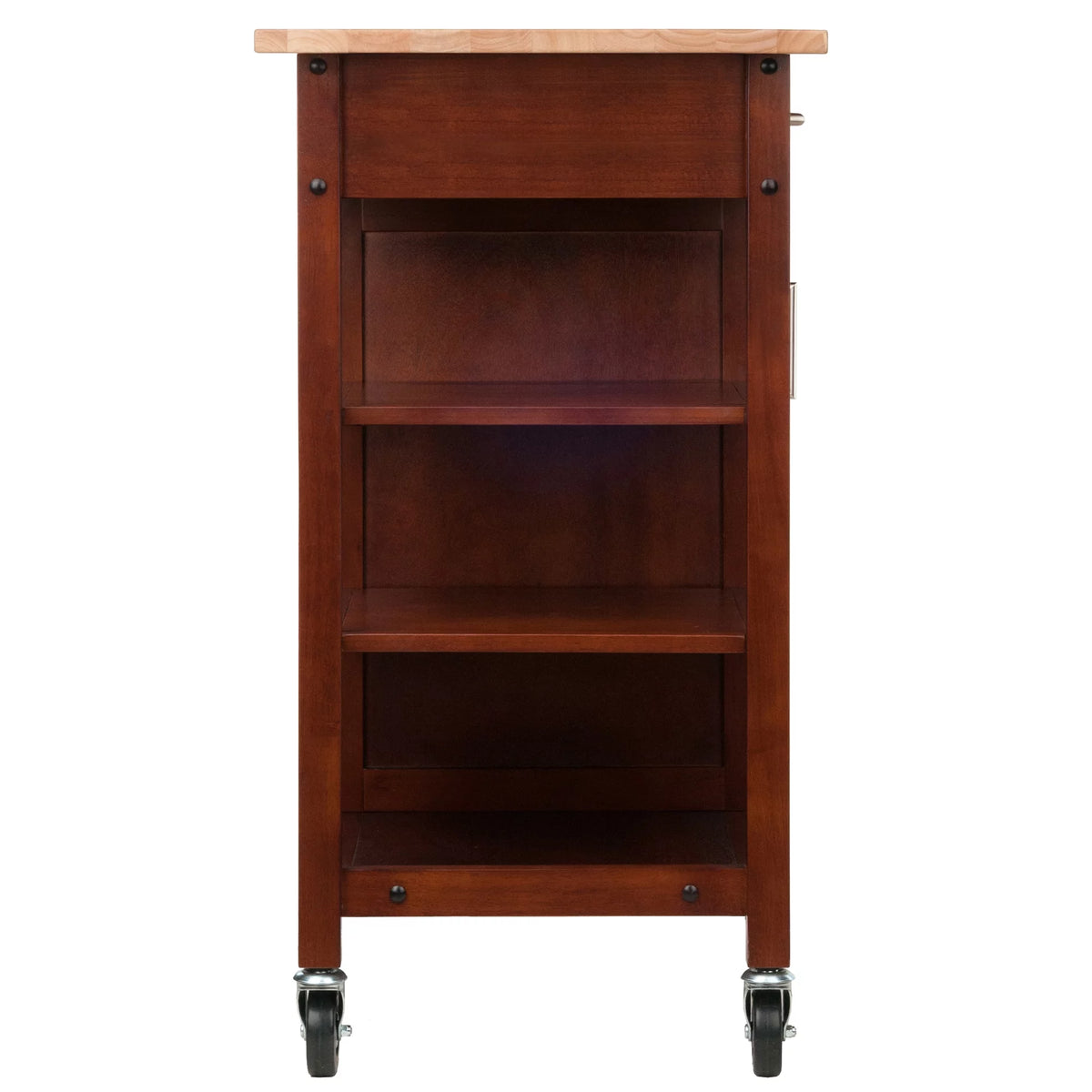 Wood Kitchen Utility Cart J623719