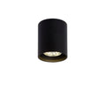 Black Aluminum Cylinder Ceiling Spot Light O93485