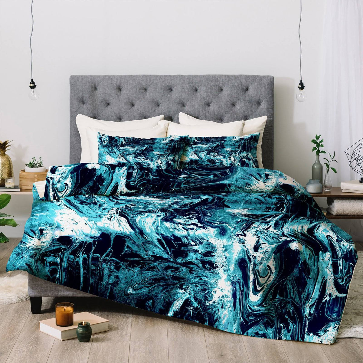 Blue Marble Comforter Twin L42384
