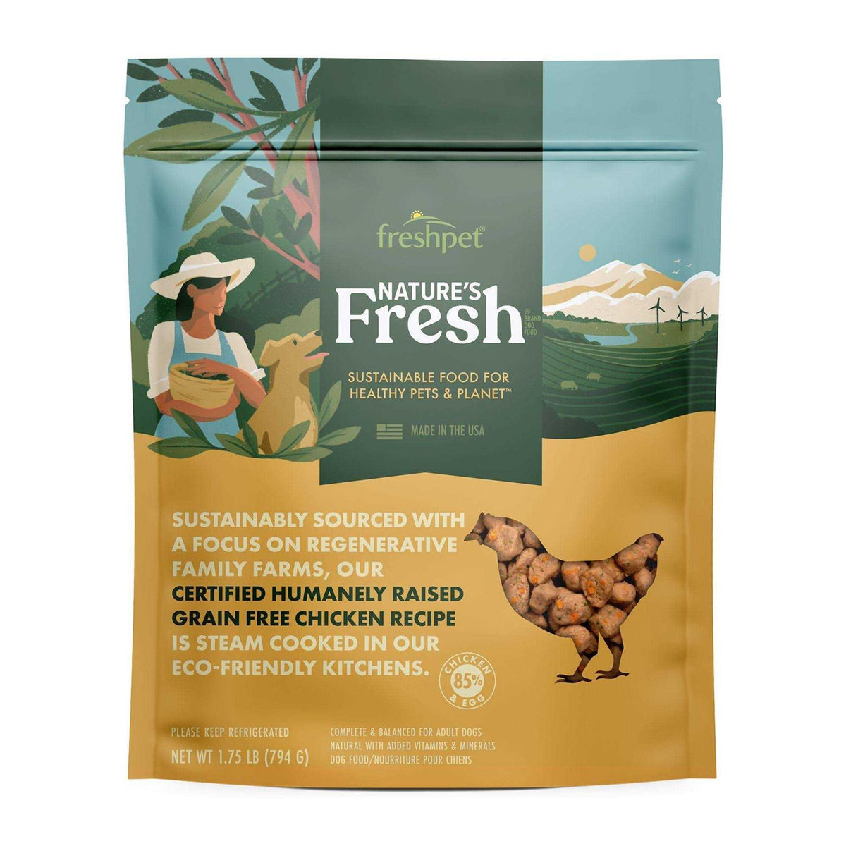 Grain Free Chicken Recipe Dog Food P770929