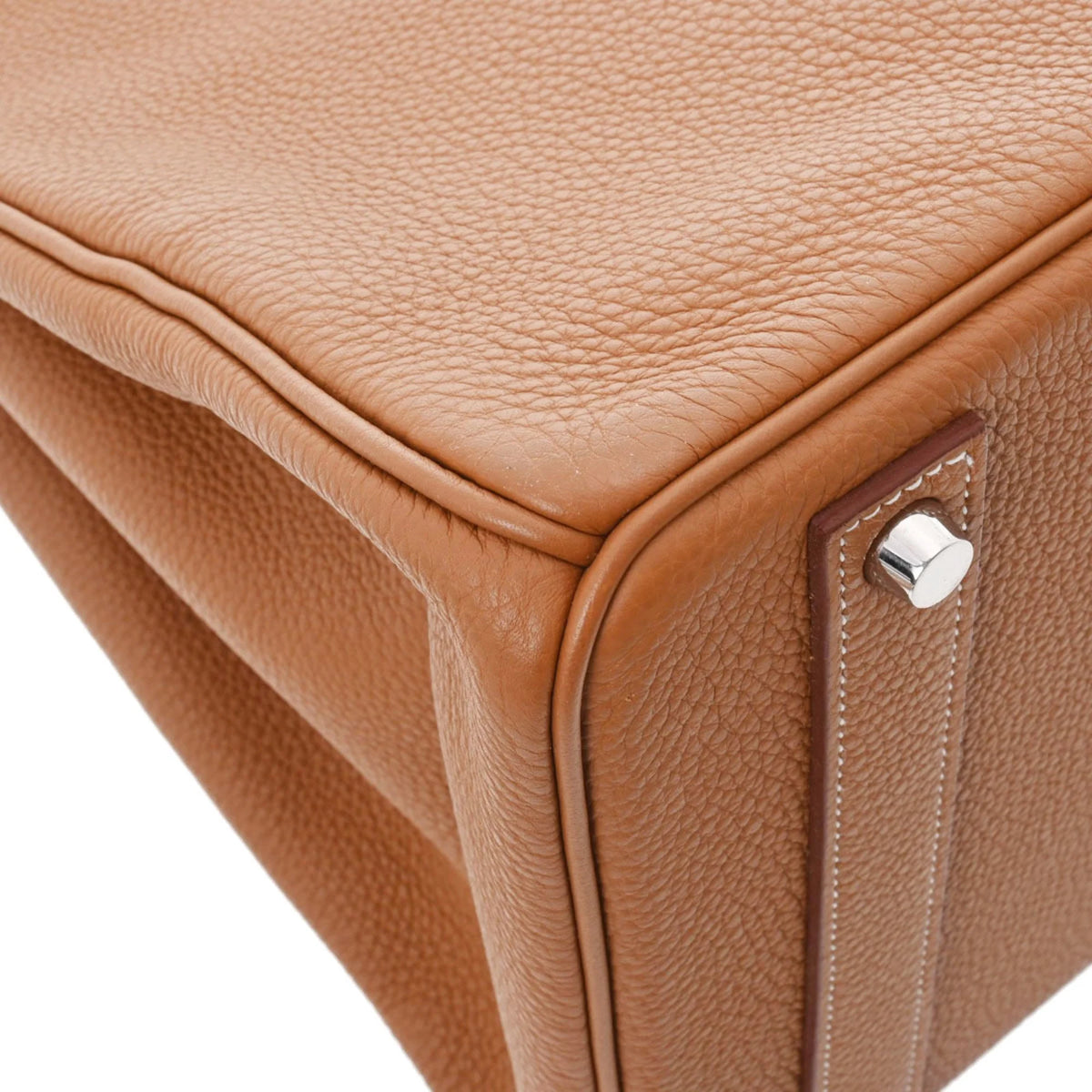Gold Palladium Hardware Togo Handbag G3053