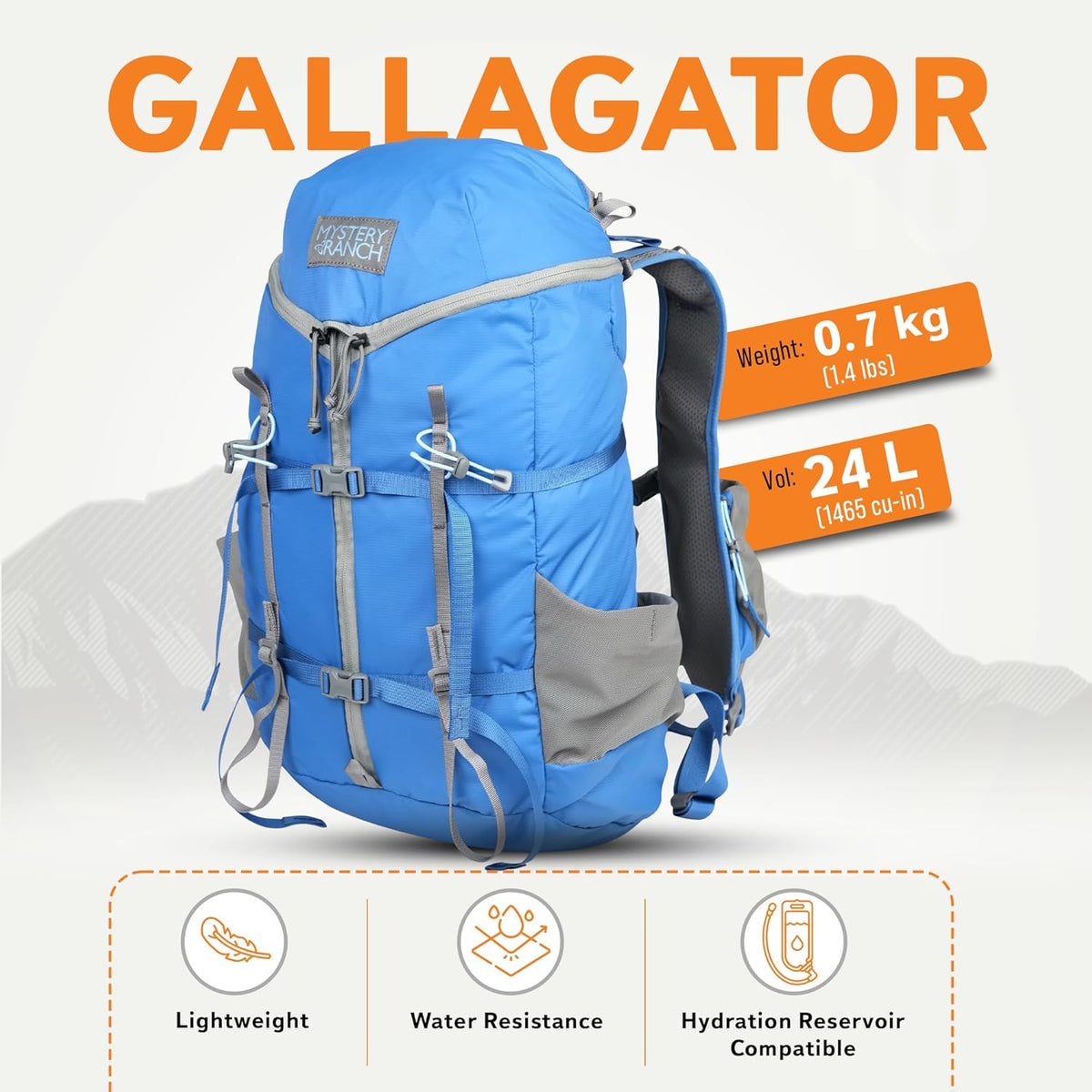 Travel Bag to Hiking Backpack Daypack, Pacific, L/XL O98331