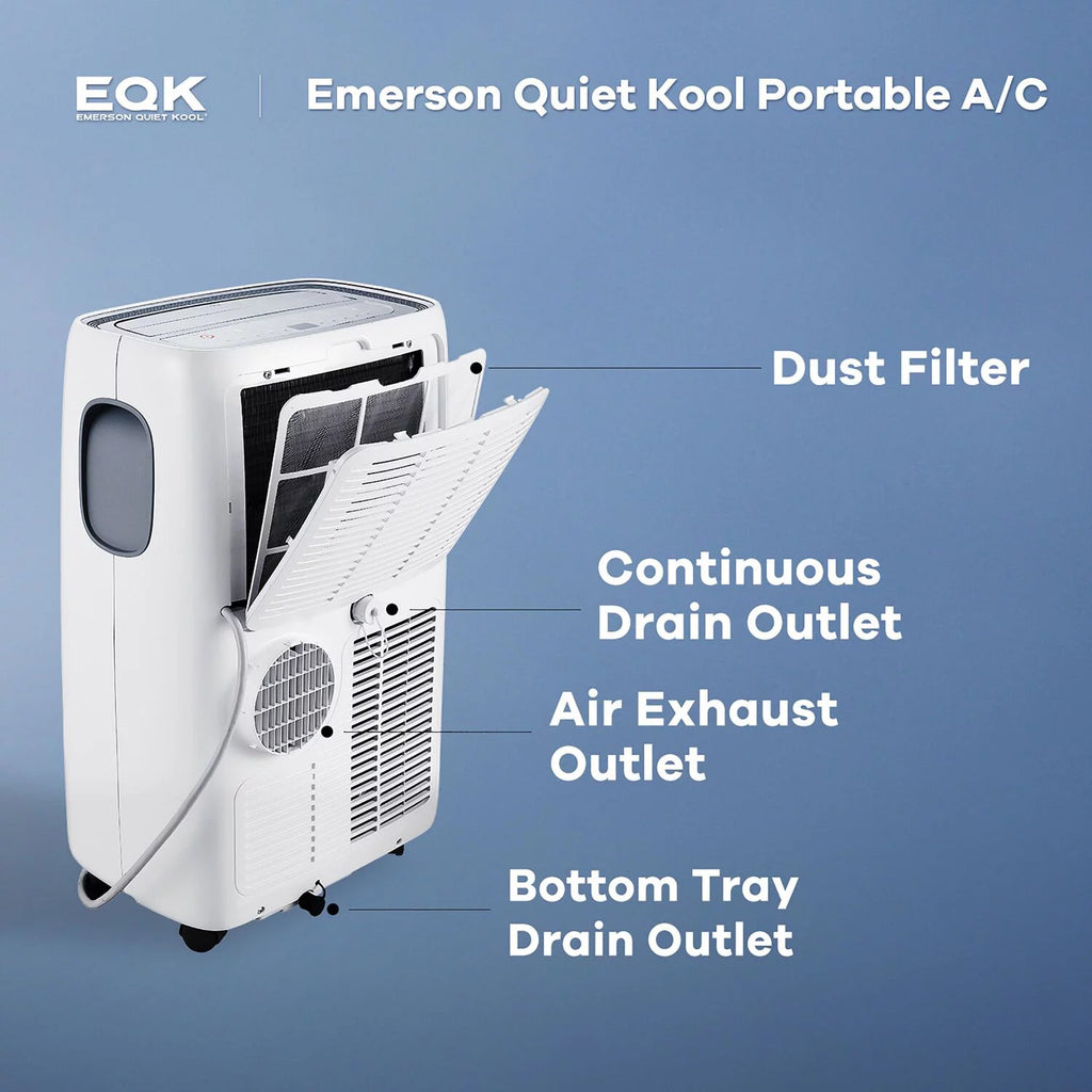 6,000 BTU Portable Air Conditioner, White A3329