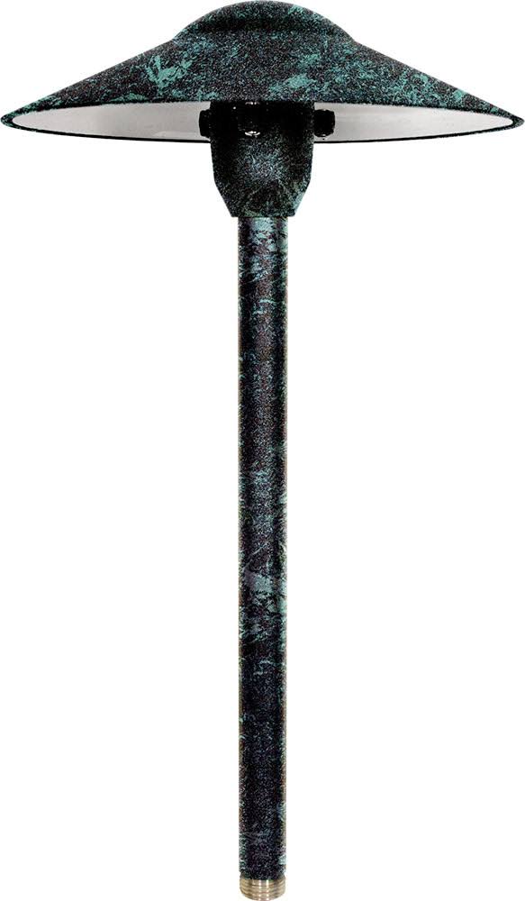 Cast Aluminum Path Walkway and Area Light Verde Green Y3589