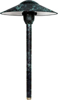 Cast Aluminum Path Walkway and Area Light Verde Green Y3589