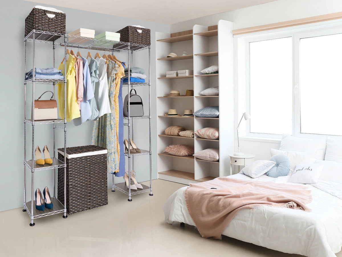 Steel Expandable Closet Organization System U705