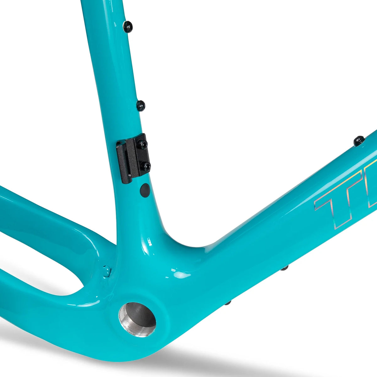 Blue Carbon Gravel Bike Frameset Q83501