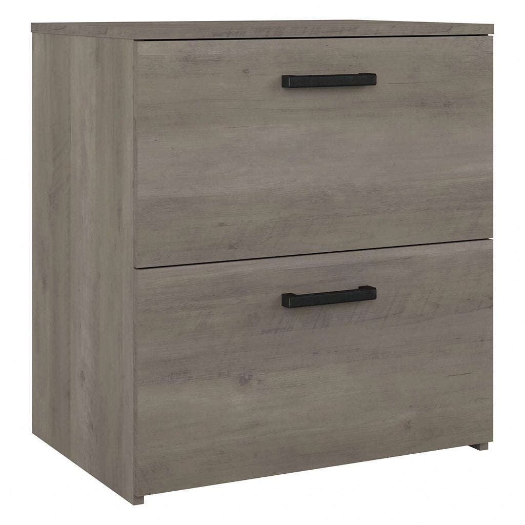 2 Drawer Dark Gray Engineered Wood Lateral File Cabinet L60581
