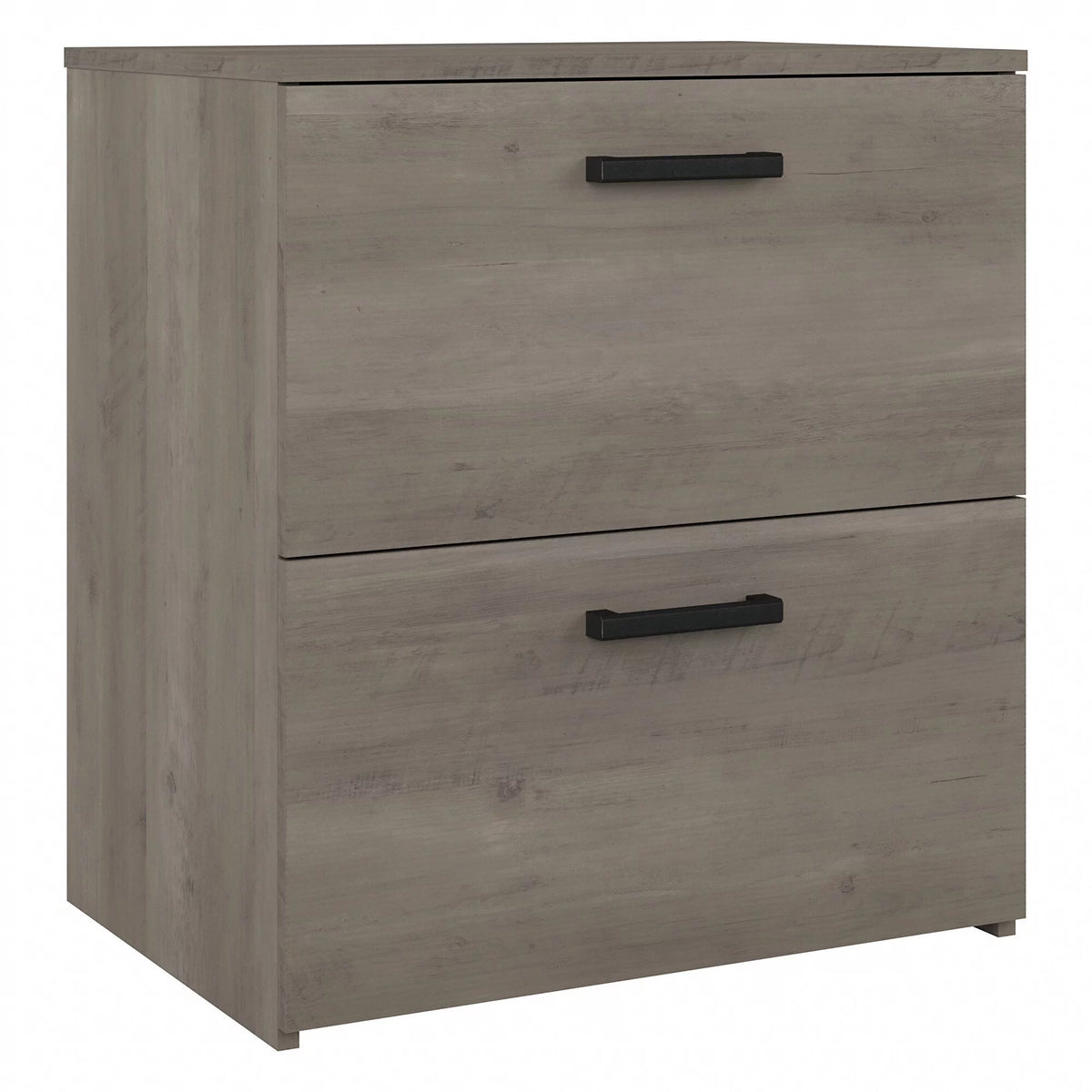 2 Drawer Dark Gray Engineered Wood Lateral File Cabinet L60581