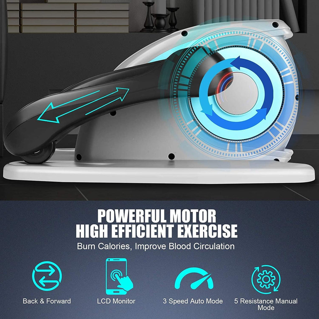 Under Desk Elliptical Machine with Remote Control G879