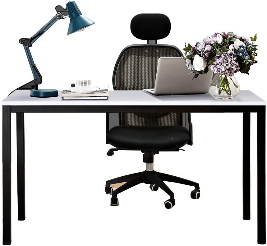 White Black 63 inches Computer Desk O509