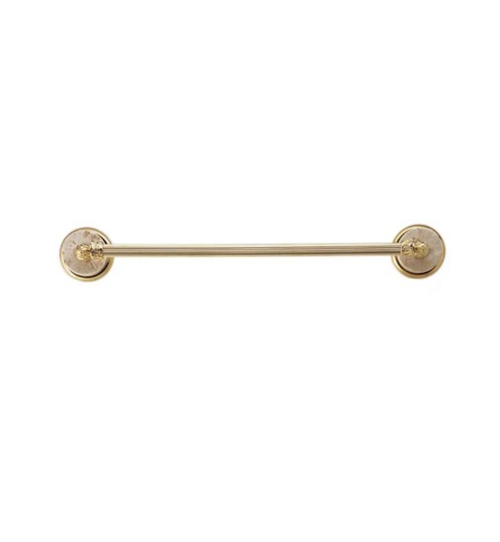 Satin White 30 inch Towel Bar J7052