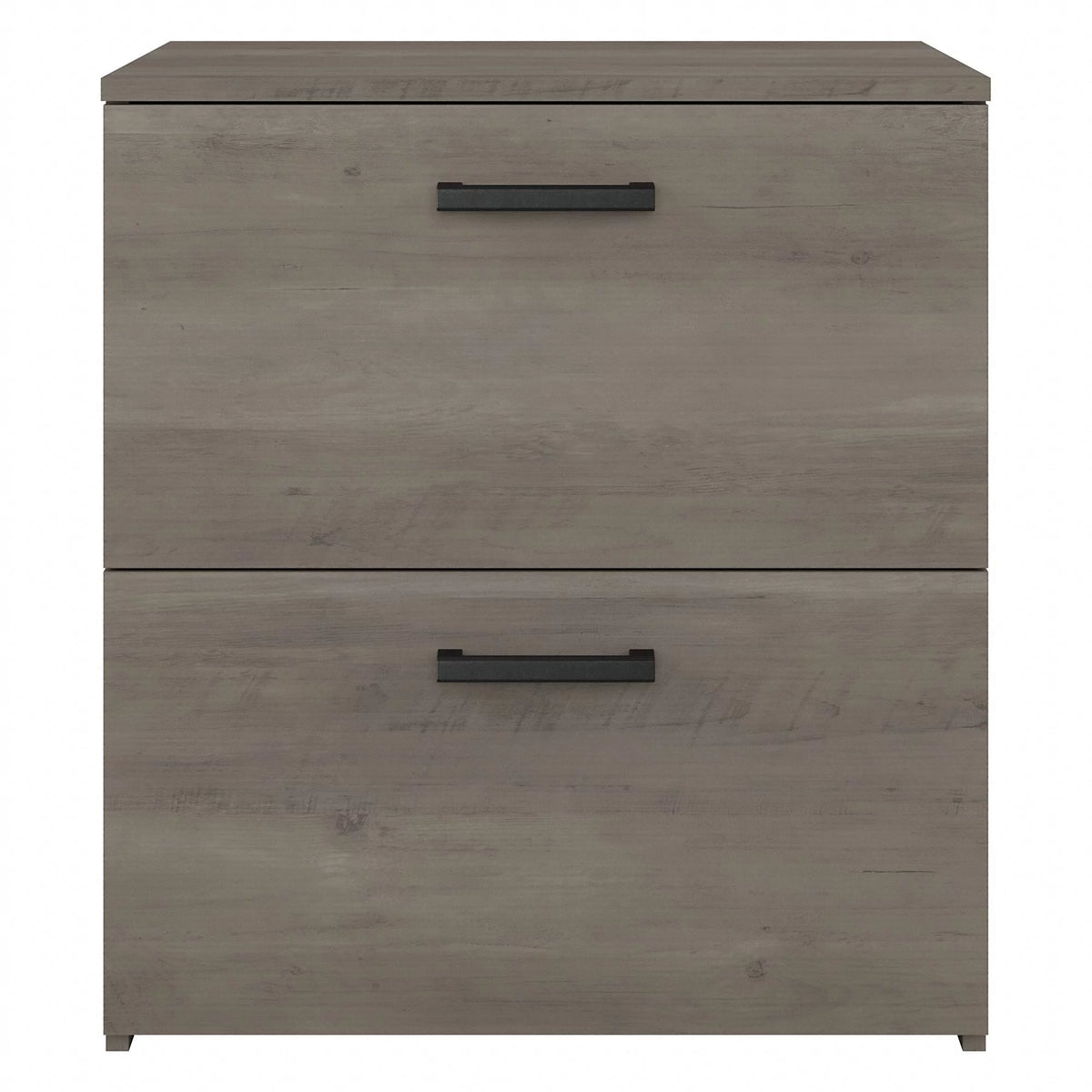 2 Drawer Dark Gray Engineered Wood Lateral File Cabinet L60581