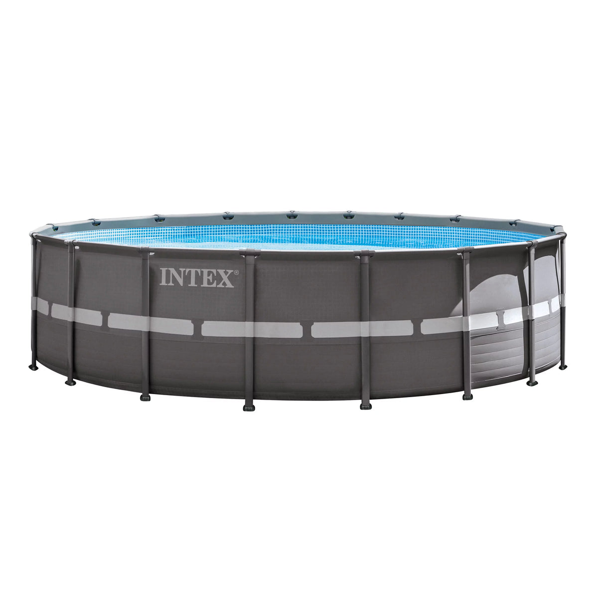 18ft X 52in Ultra Frame Pool Set with Sand Filter Pump O6908