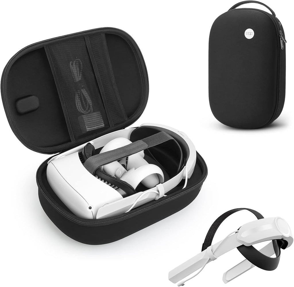 Elite Strap with Battery and Carrying Case for Oculus Quest 2 - Black M120641