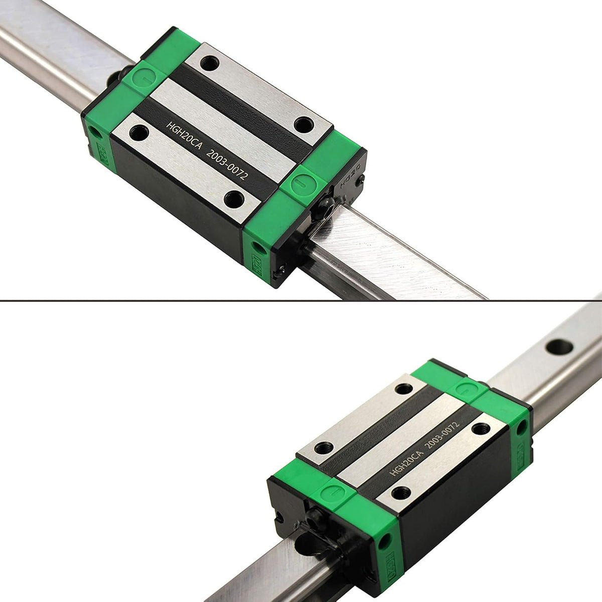 2PCS Linear Guide Rail with 4PCS Bearing Block Set H32998