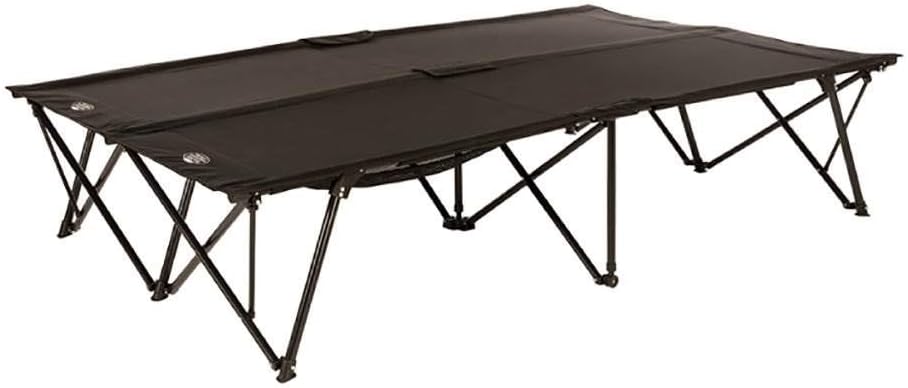 Double Compact Indoor Outdoor Camping Sleeping Cot for 2 People K472584
