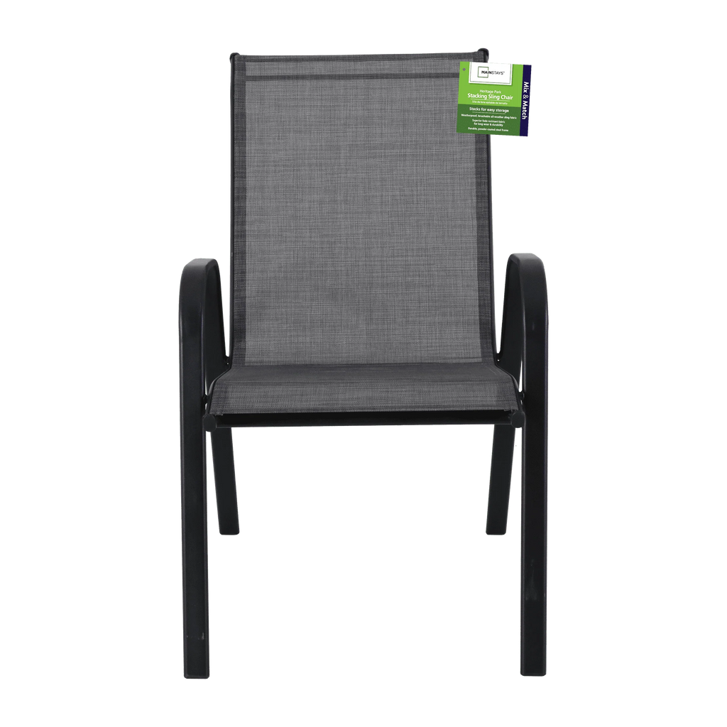 Steel Stacking Chair 1 Pack Grey P7452