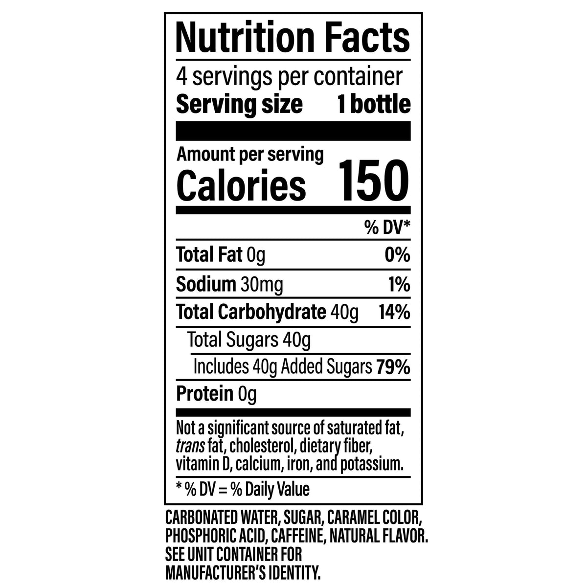 12 fl oz. Bottle Soda Pop W20511