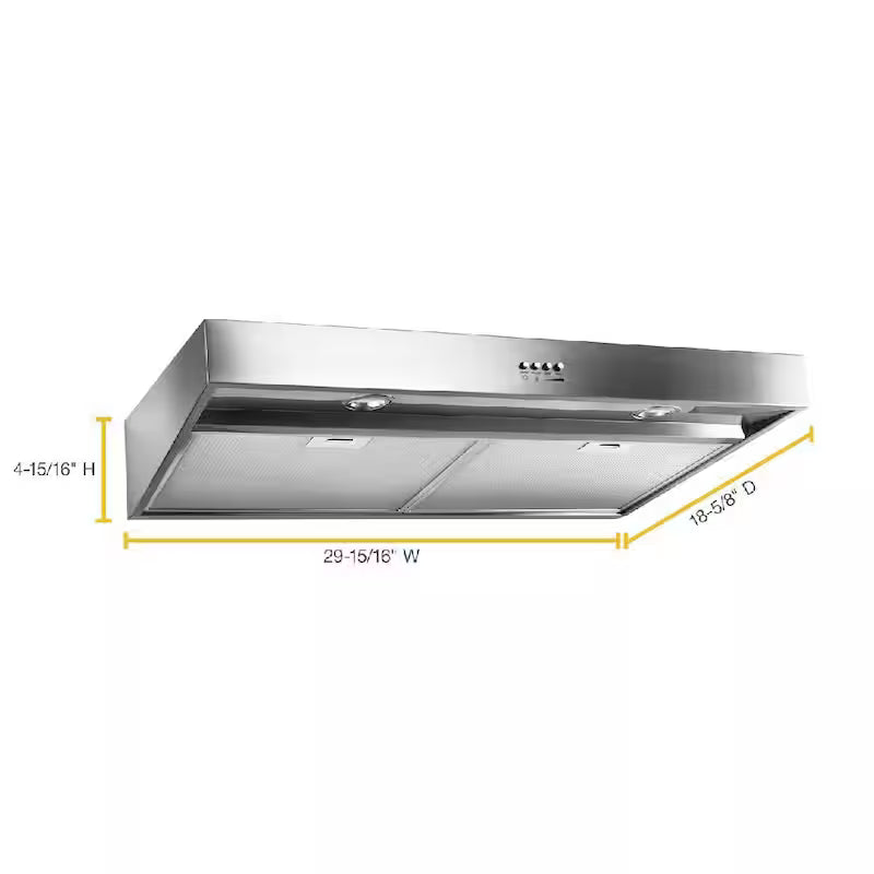 30 in. Stainless Steel Under Cabinet Range Hood F2291