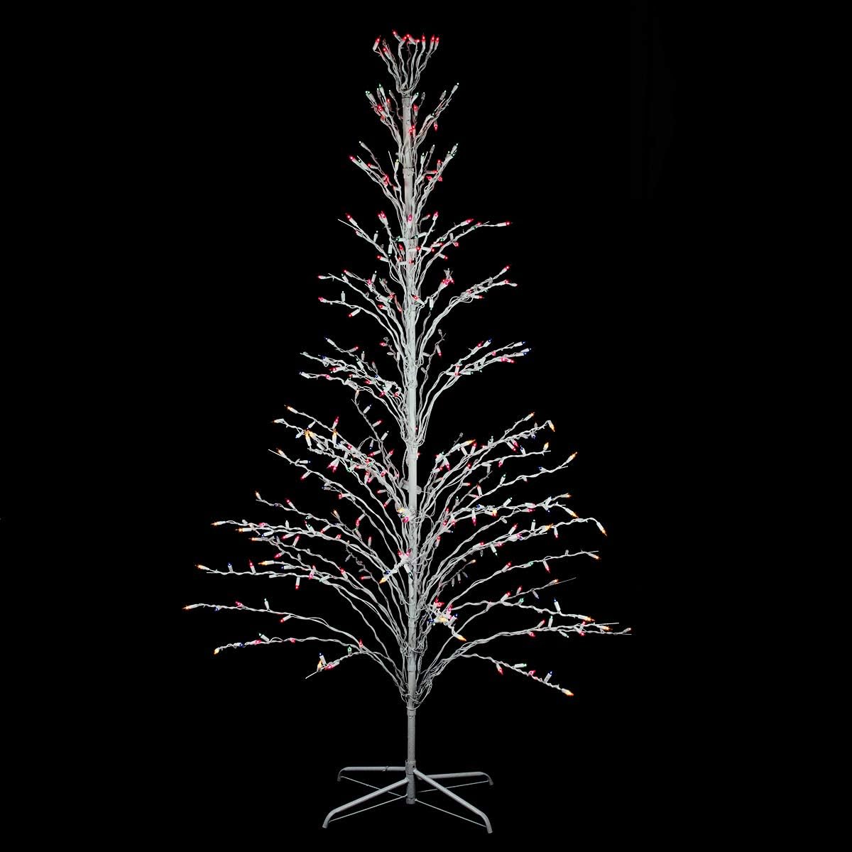 White Cascade Twig Tree Christmas Outdoor Decoration Q71738