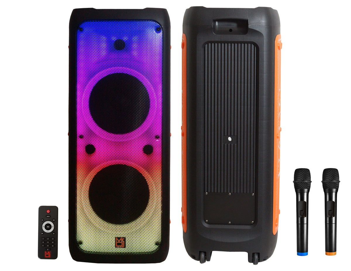 Portable Dual 12 3-Way Powered PA Loudspeaker P18189