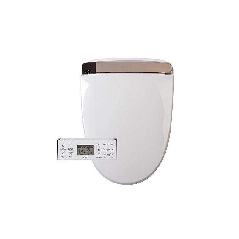 White Elongated Bidet Seat T7140