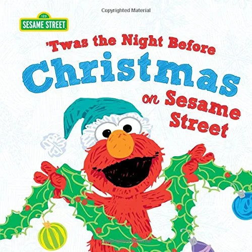 Holiday Picture Book Featuring Cookie Monster, Elmo, and Friends C9001