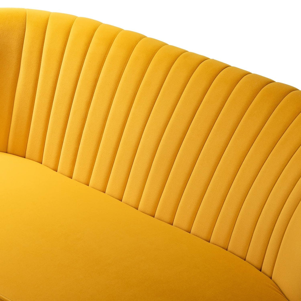 Grey Upholstered Loveseat E7505