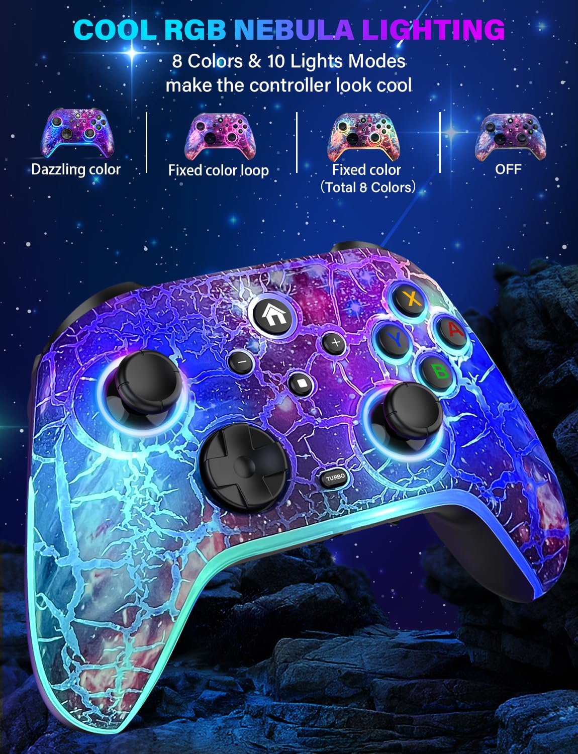 Wireless Switch Pro Controller with 1200mAh Rechargeable Battery S37527