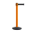 Heavy Duty Cast Iron Base Retractable Belt Barrier Stanchion X9859